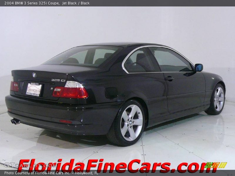 Jet Black / Black 2004 BMW 3 Series 325i Coupe