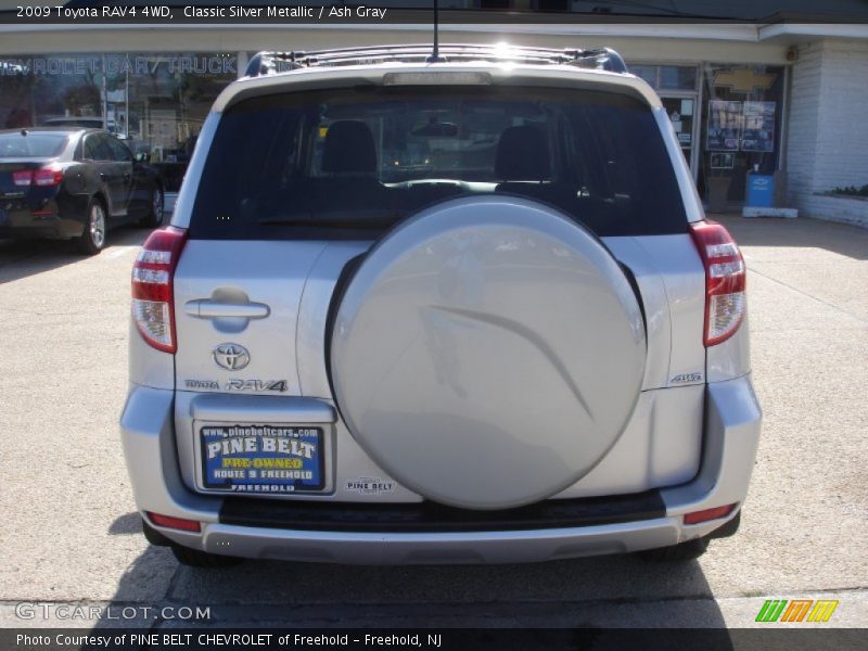 Classic Silver Metallic / Ash Gray 2009 Toyota RAV4 4WD