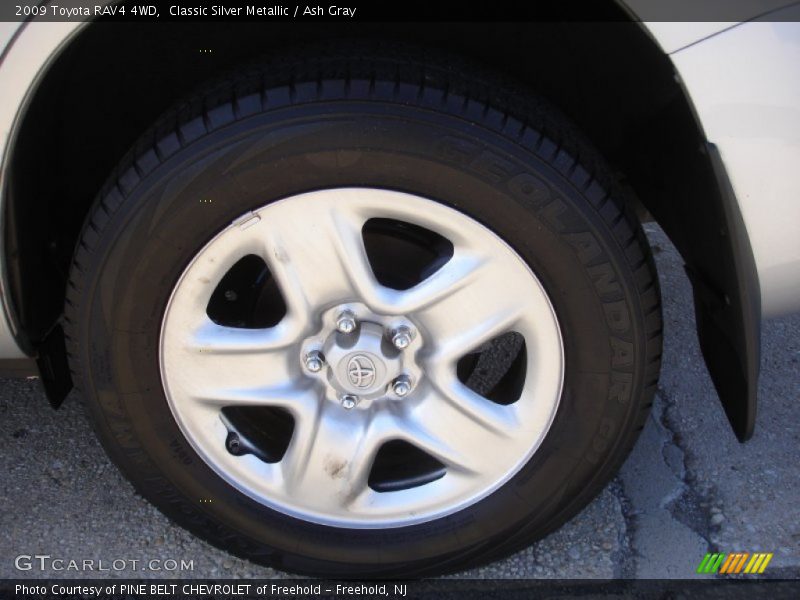 Classic Silver Metallic / Ash Gray 2009 Toyota RAV4 4WD