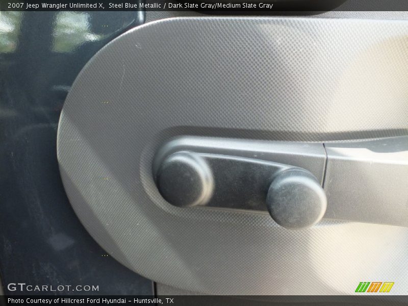 Steel Blue Metallic / Dark Slate Gray/Medium Slate Gray 2007 Jeep Wrangler Unlimited X