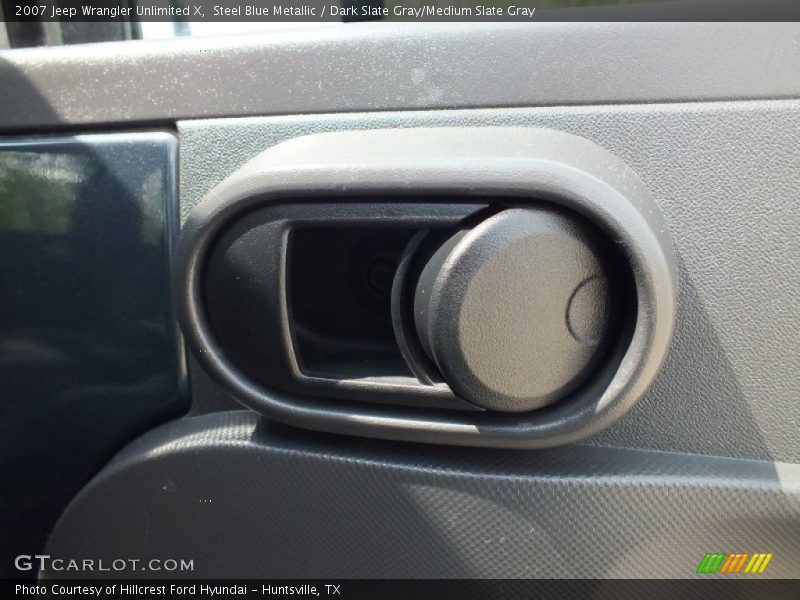 Steel Blue Metallic / Dark Slate Gray/Medium Slate Gray 2007 Jeep Wrangler Unlimited X