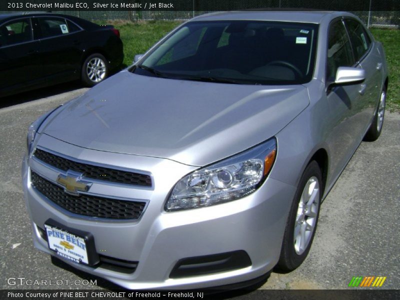 Silver Ice Metallic / Jet Black 2013 Chevrolet Malibu ECO
