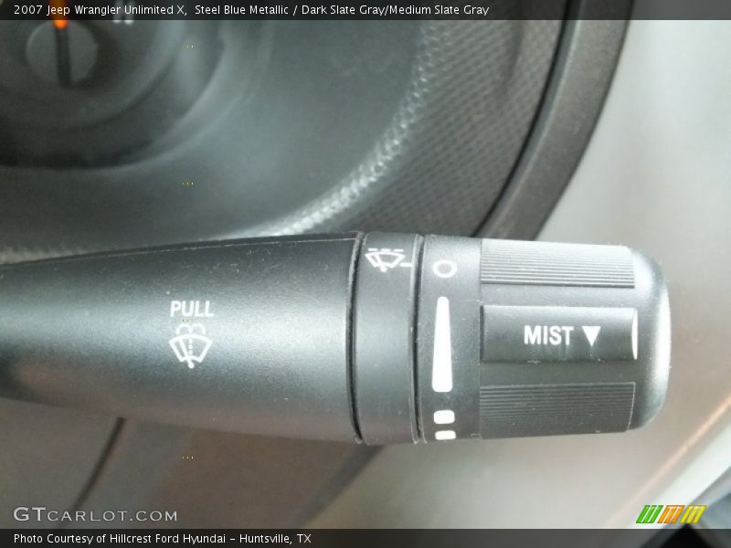 Steel Blue Metallic / Dark Slate Gray/Medium Slate Gray 2007 Jeep Wrangler Unlimited X