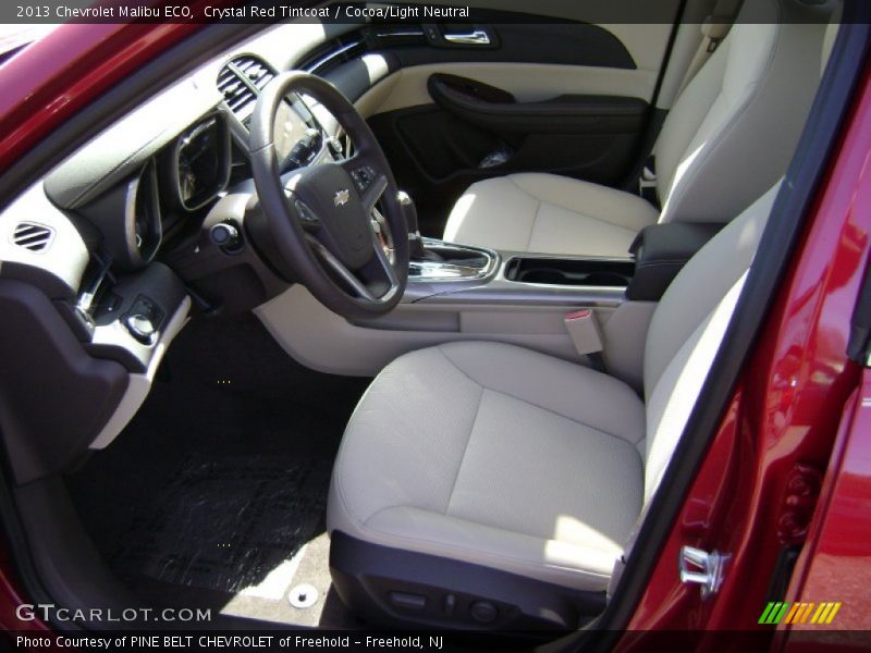 Crystal Red Tintcoat / Cocoa/Light Neutral 2013 Chevrolet Malibu ECO