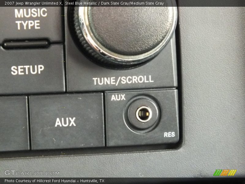 Steel Blue Metallic / Dark Slate Gray/Medium Slate Gray 2007 Jeep Wrangler Unlimited X