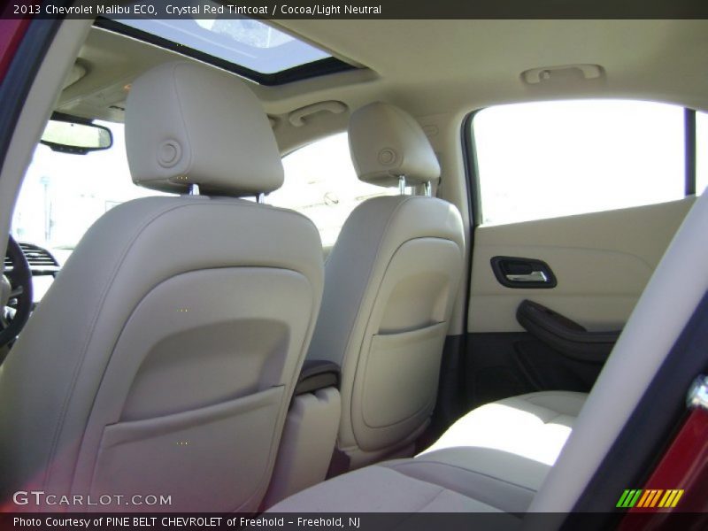 Crystal Red Tintcoat / Cocoa/Light Neutral 2013 Chevrolet Malibu ECO