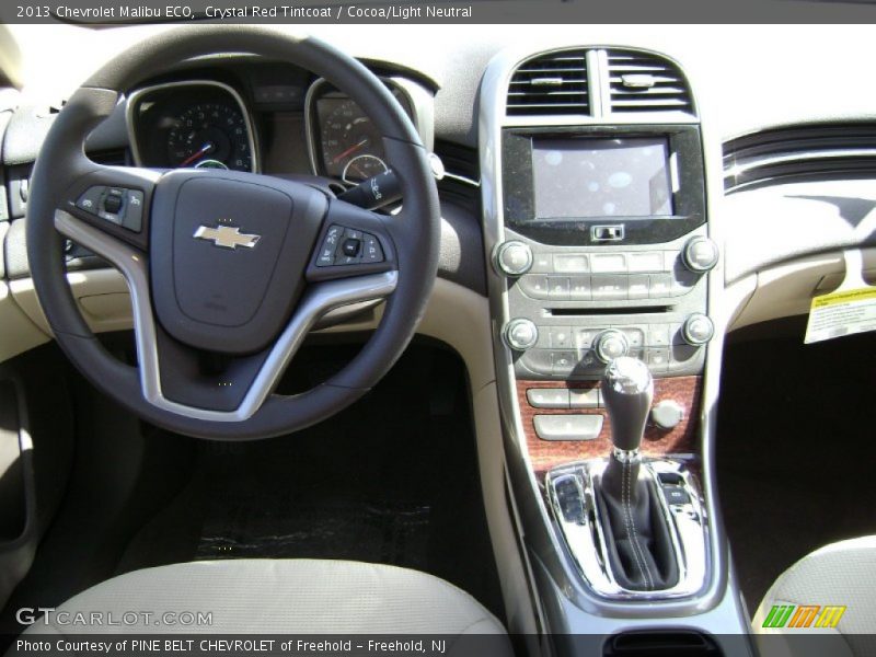 Crystal Red Tintcoat / Cocoa/Light Neutral 2013 Chevrolet Malibu ECO