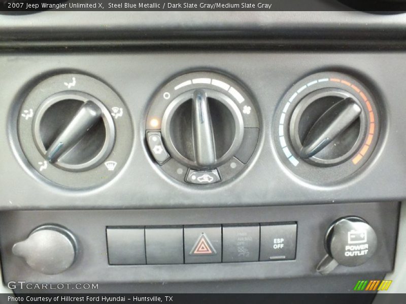 Steel Blue Metallic / Dark Slate Gray/Medium Slate Gray 2007 Jeep Wrangler Unlimited X