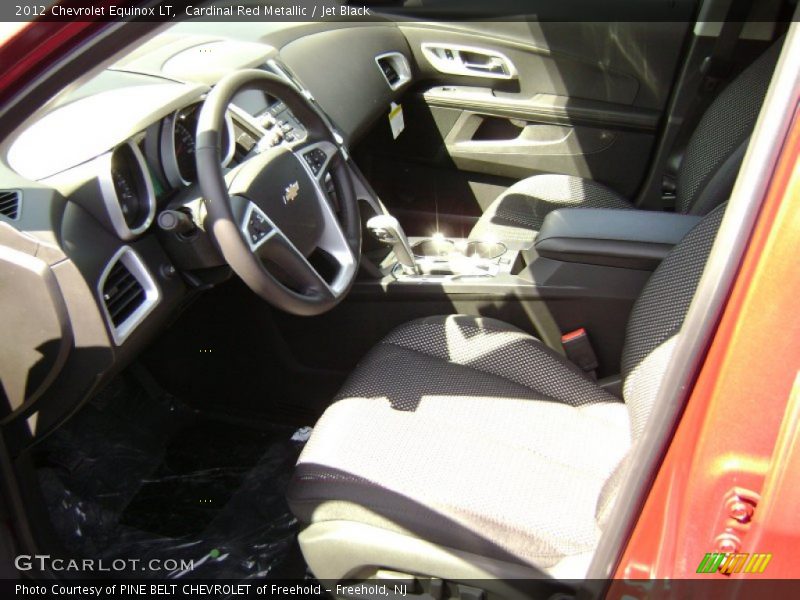 Cardinal Red Metallic / Jet Black 2012 Chevrolet Equinox LT