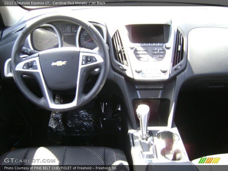 Cardinal Red Metallic / Jet Black 2012 Chevrolet Equinox LT