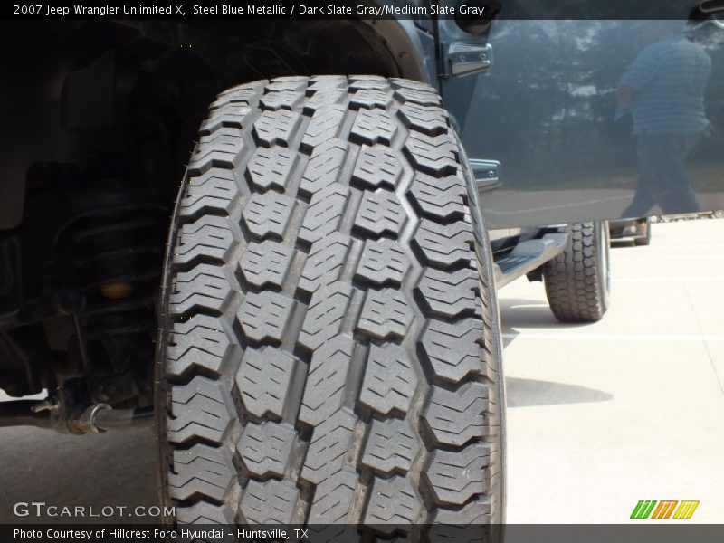 Steel Blue Metallic / Dark Slate Gray/Medium Slate Gray 2007 Jeep Wrangler Unlimited X