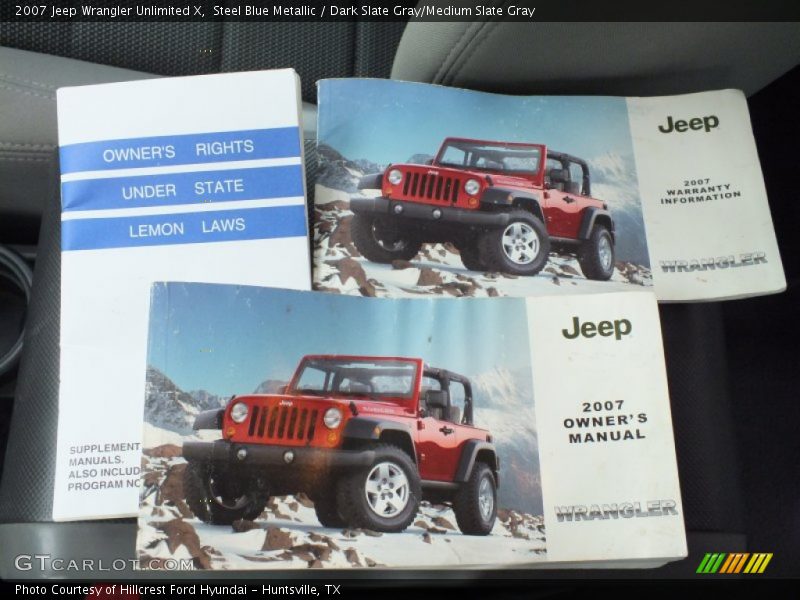 Books/Manuals of 2007 Wrangler Unlimited X
