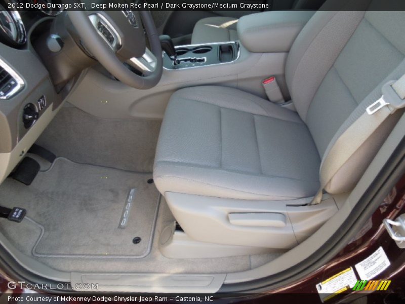 Deep Molten Red Pearl / Dark Graystone/Medium Graystone 2012 Dodge Durango SXT