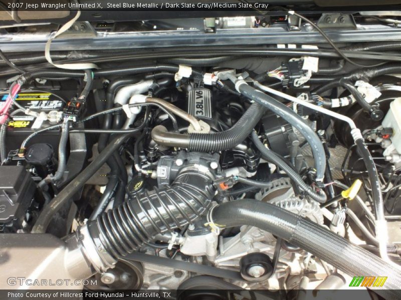  2007 Wrangler Unlimited X Engine - 3.8 Liter OHV 12-Valve V6