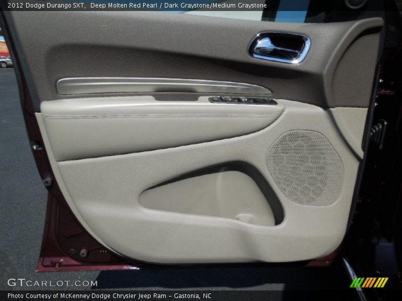 Deep Molten Red Pearl / Dark Graystone/Medium Graystone 2012 Dodge Durango SXT