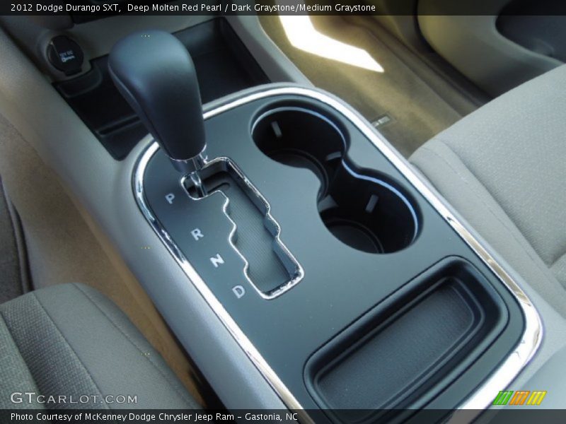 Deep Molten Red Pearl / Dark Graystone/Medium Graystone 2012 Dodge Durango SXT