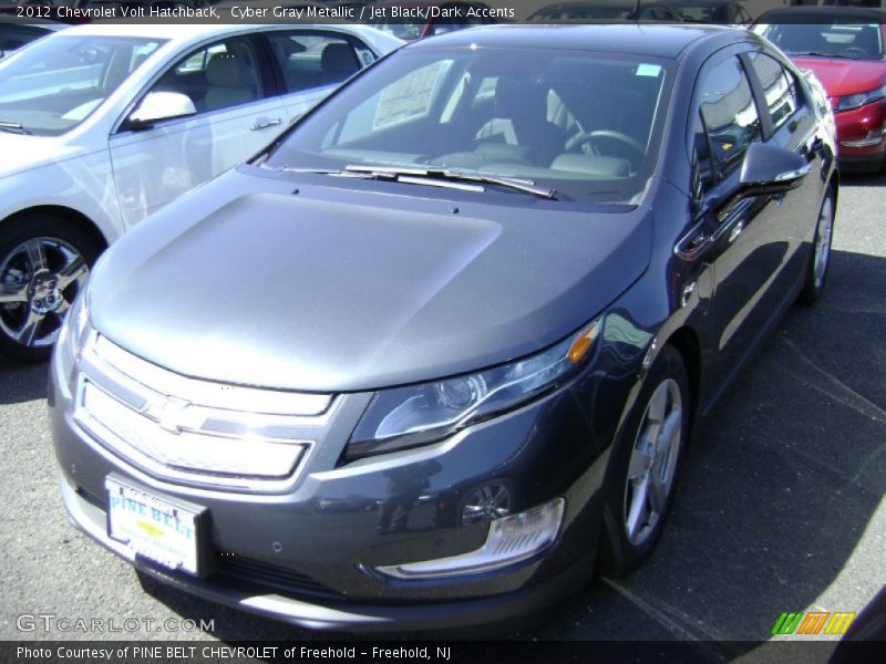 Cyber Gray Metallic / Jet Black/Dark Accents 2012 Chevrolet Volt Hatchback