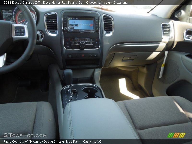Deep Molten Red Pearl / Dark Graystone/Medium Graystone 2012 Dodge Durango SXT
