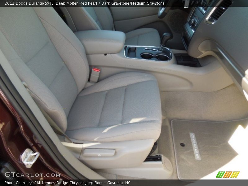 Deep Molten Red Pearl / Dark Graystone/Medium Graystone 2012 Dodge Durango SXT