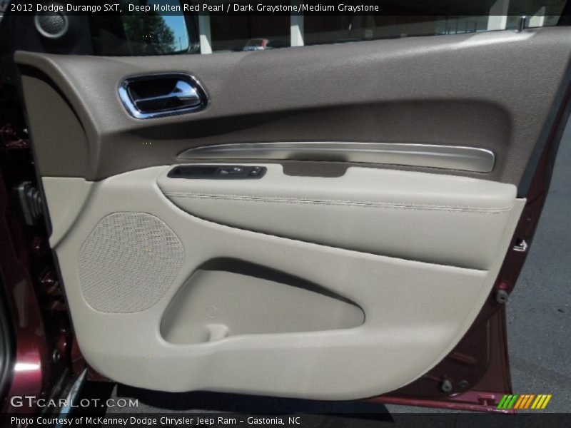 Deep Molten Red Pearl / Dark Graystone/Medium Graystone 2012 Dodge Durango SXT