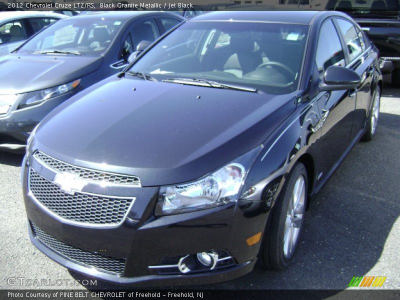 Black Granite Metallic / Jet Black 2012 Chevrolet Cruze LTZ/RS