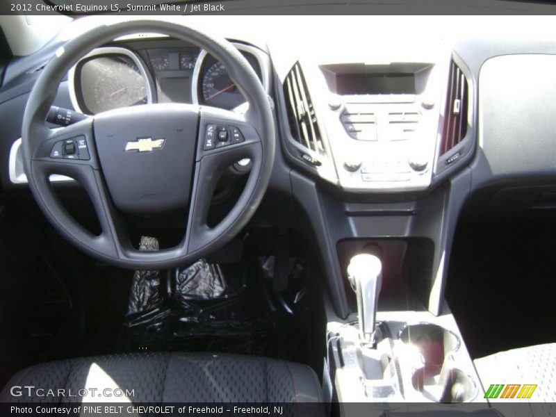 Summit White / Jet Black 2012 Chevrolet Equinox LS