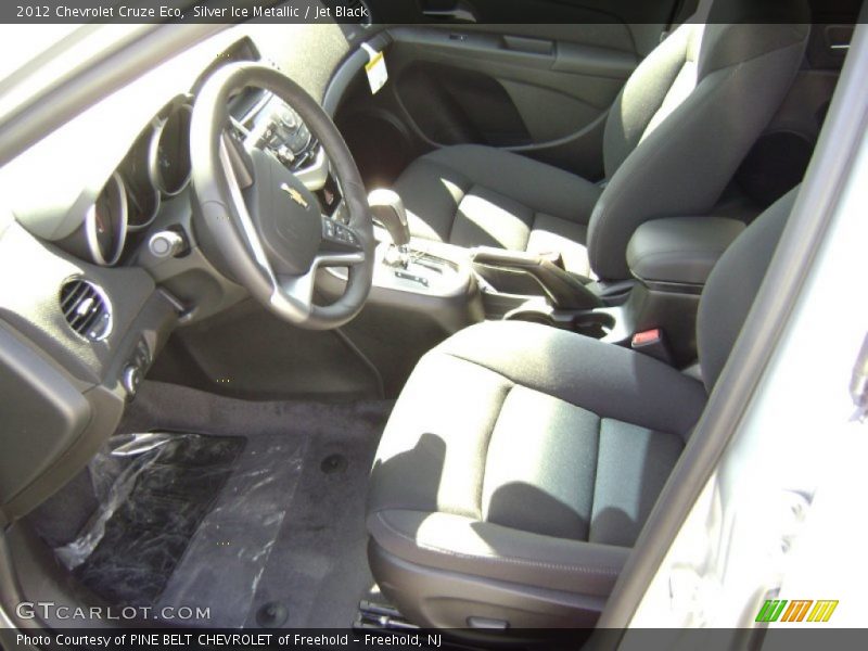 Silver Ice Metallic / Jet Black 2012 Chevrolet Cruze Eco