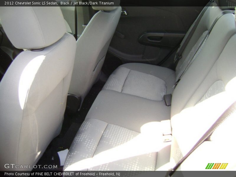 Black / Jet Black/Dark Titanium 2012 Chevrolet Sonic LS Sedan