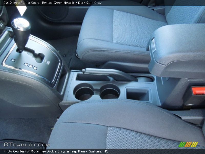 Rescue Green Metallic / Dark Slate Gray 2012 Jeep Patriot Sport