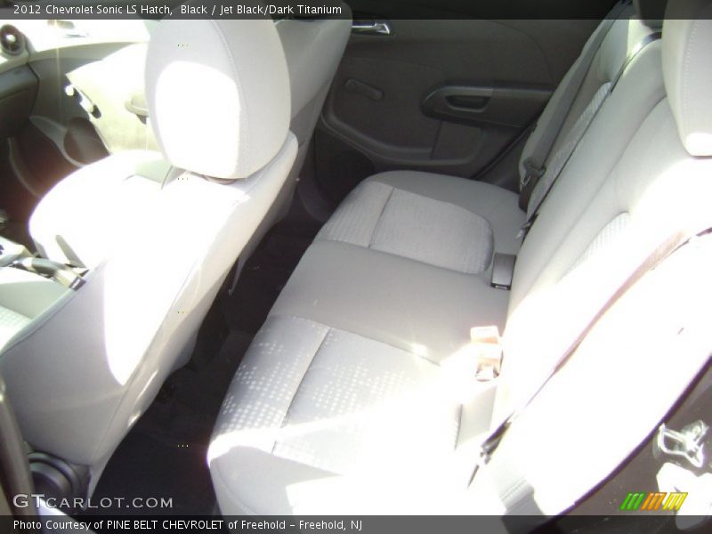 Black / Jet Black/Dark Titanium 2012 Chevrolet Sonic LS Hatch