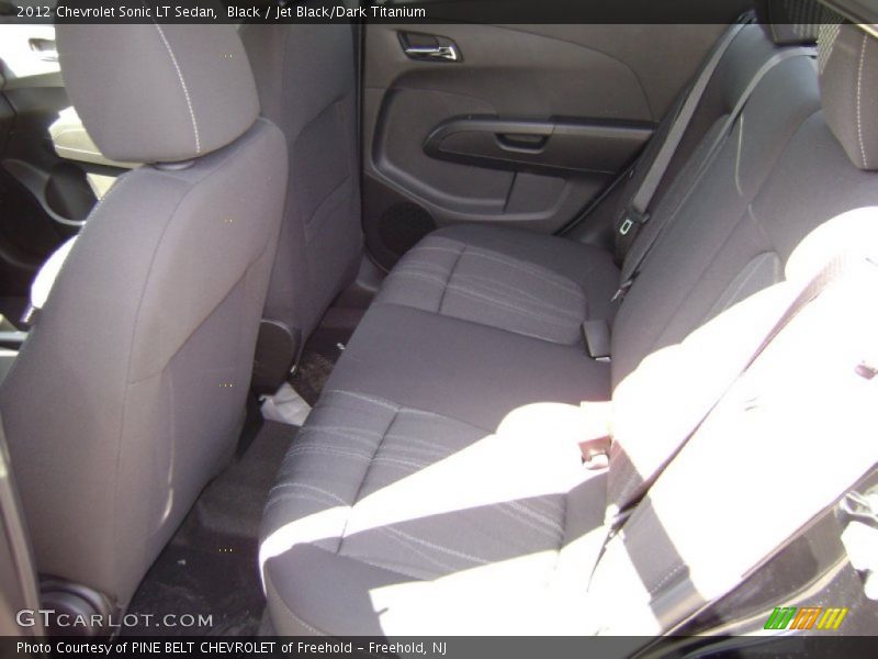 Black / Jet Black/Dark Titanium 2012 Chevrolet Sonic LT Sedan