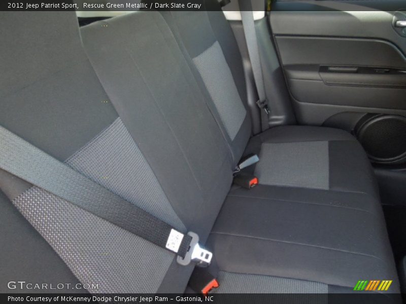 Rescue Green Metallic / Dark Slate Gray 2012 Jeep Patriot Sport
