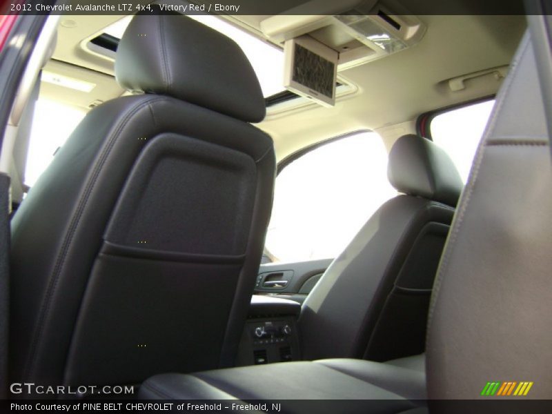 Victory Red / Ebony 2012 Chevrolet Avalanche LTZ 4x4