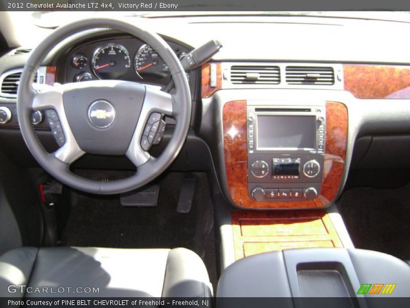 Victory Red / Ebony 2012 Chevrolet Avalanche LTZ 4x4