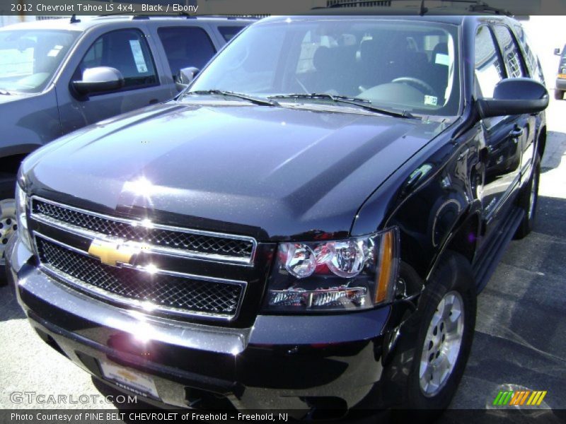 Black / Ebony 2012 Chevrolet Tahoe LS 4x4