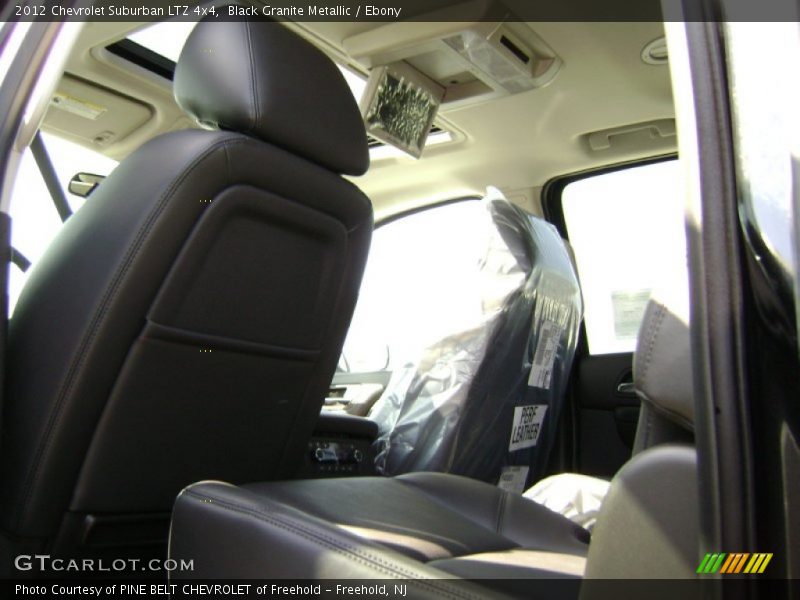 Black Granite Metallic / Ebony 2012 Chevrolet Suburban LTZ 4x4