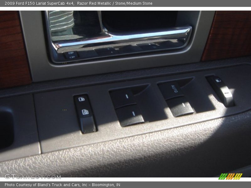 Razor Red Metallic / Stone/Medium Stone 2009 Ford F150 Lariat SuperCab 4x4