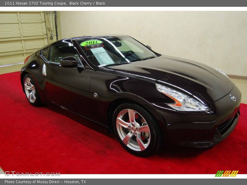 Black Cherry / Black 2011 Nissan 370Z Touring Coupe