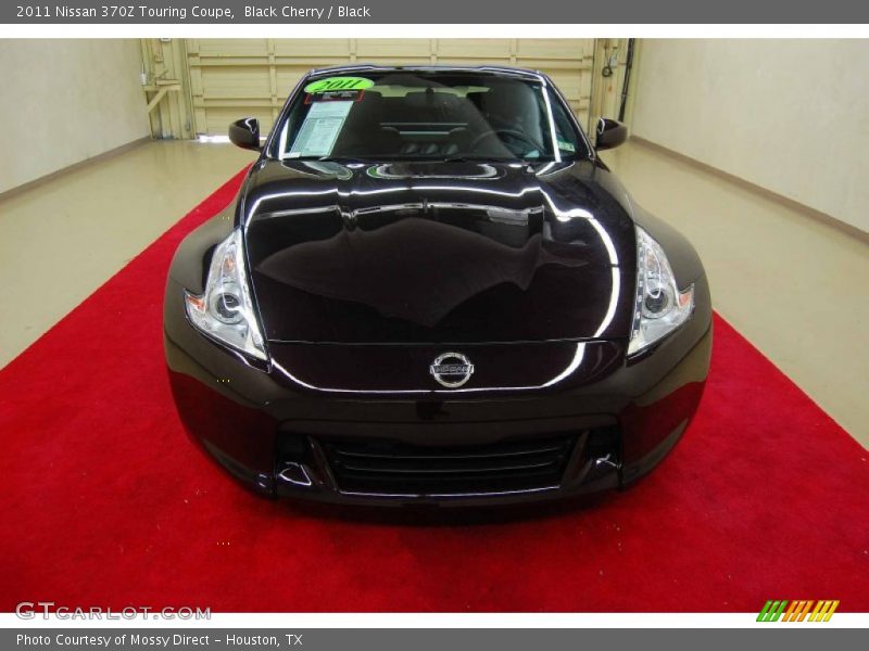 Black Cherry / Black 2011 Nissan 370Z Touring Coupe