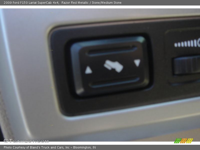 Razor Red Metallic / Stone/Medium Stone 2009 Ford F150 Lariat SuperCab 4x4