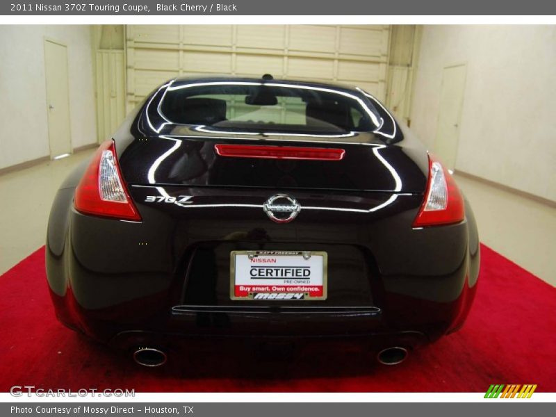 Black Cherry / Black 2011 Nissan 370Z Touring Coupe