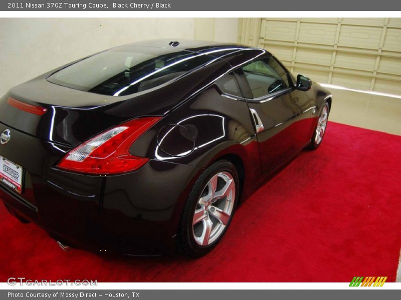 Black Cherry / Black 2011 Nissan 370Z Touring Coupe