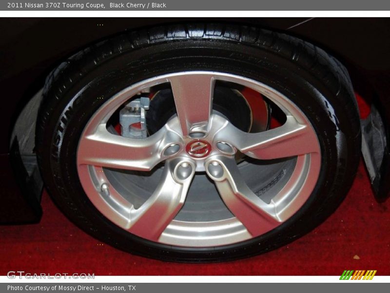Black Cherry / Black 2011 Nissan 370Z Touring Coupe