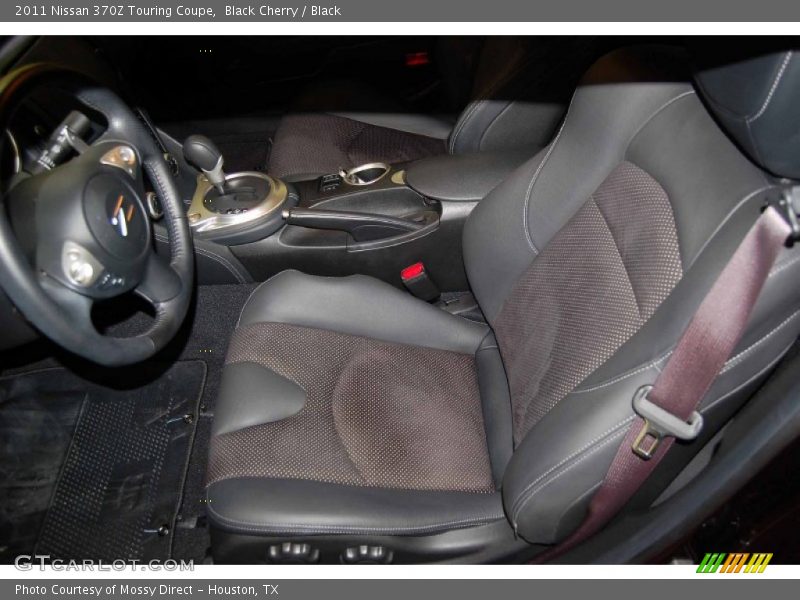 Black Cherry / Black 2011 Nissan 370Z Touring Coupe