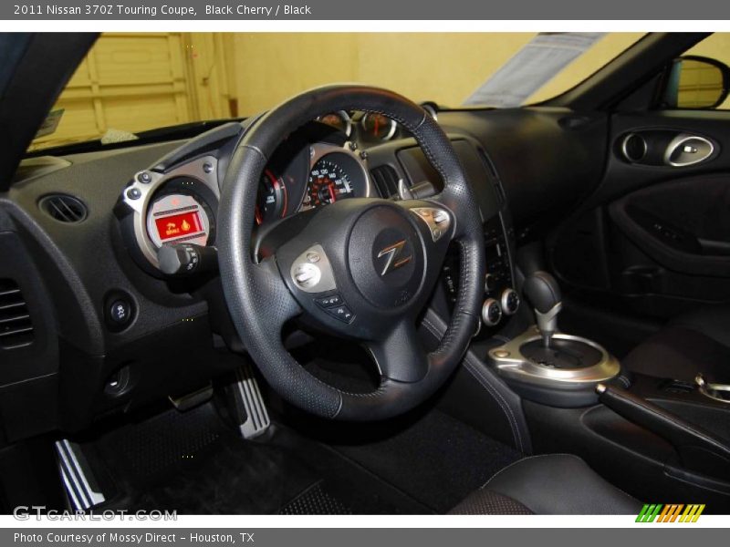 Black Cherry / Black 2011 Nissan 370Z Touring Coupe