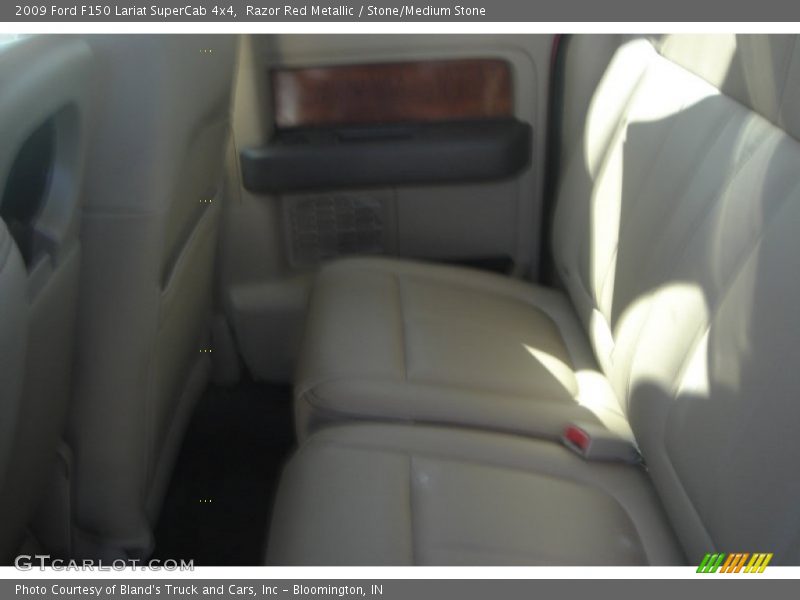 Razor Red Metallic / Stone/Medium Stone 2009 Ford F150 Lariat SuperCab 4x4