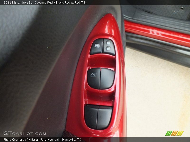 Controls of 2011 Juke SL