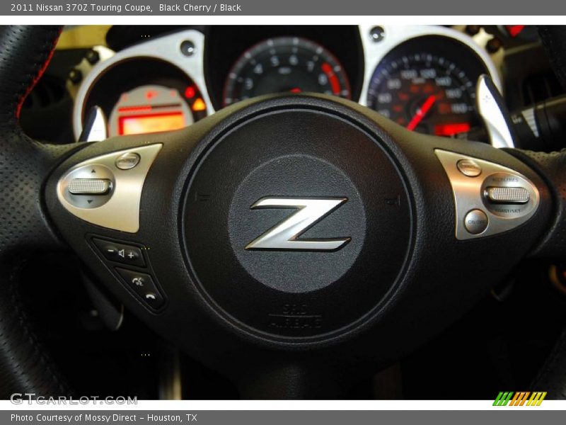 Black Cherry / Black 2011 Nissan 370Z Touring Coupe