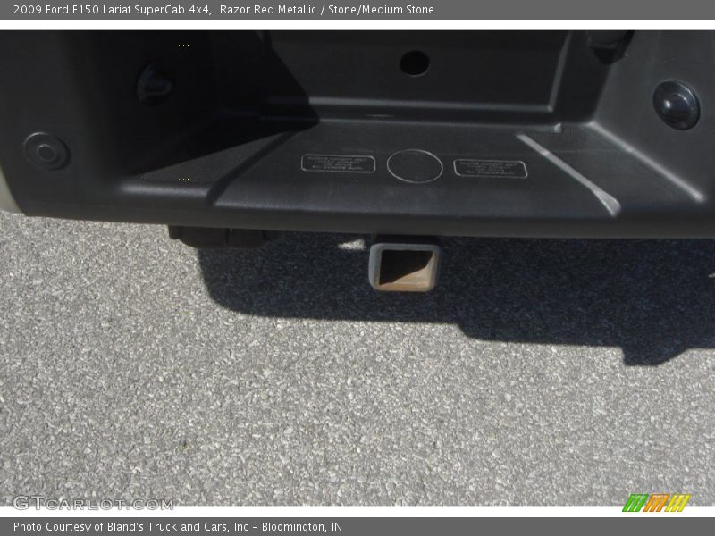 Razor Red Metallic / Stone/Medium Stone 2009 Ford F150 Lariat SuperCab 4x4