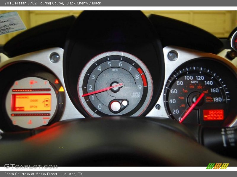 Black Cherry / Black 2011 Nissan 370Z Touring Coupe